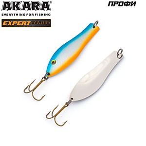 Блесна колеб. Akara Expert Профи 95 мм 21 гр. 1/SIL